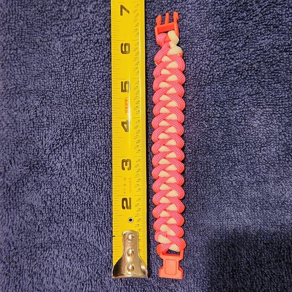 Unisex Paracord Shark Jawbone style with buckle 6.5 inch - Picture 7 of 7